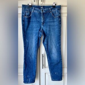 Melanie Lynn sz 14 sparkle jeans. Stretchy.